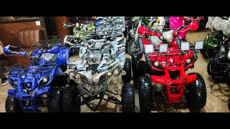 150cc jeep model atv quad bike 4 sell delivery all Pak 0