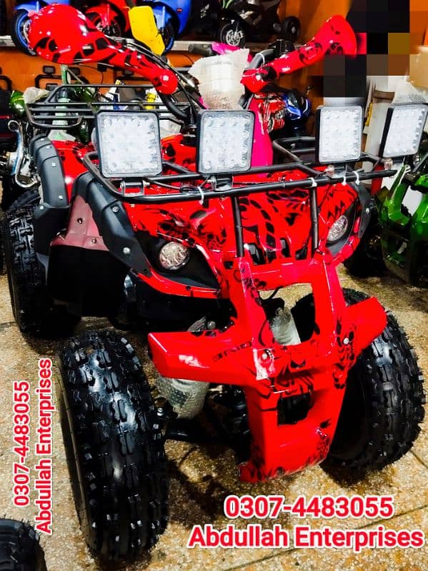 150cc jeep model atv quad bike 4 sell delivery all Pak 1