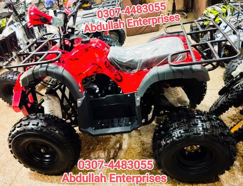 150cc jeep model atv quad bike 4 sell delivery all Pak 3