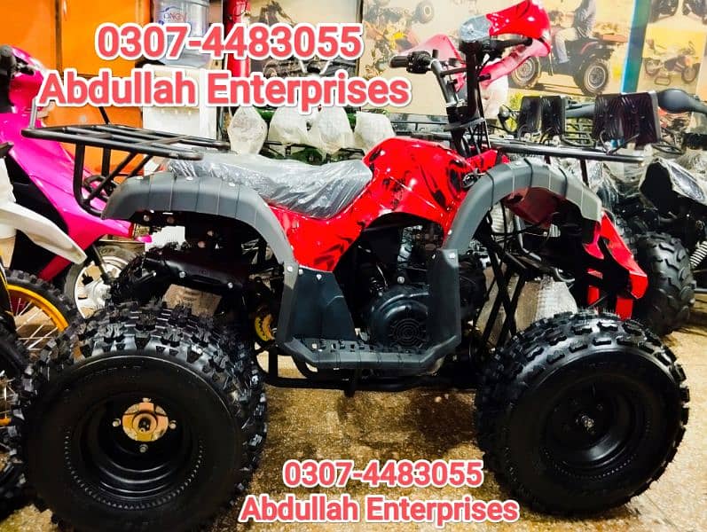 150cc jeep model atv quad bike 4 sell delivery all Pak 9