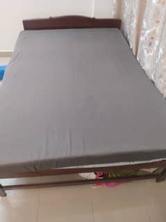 Selling single bed with mattress