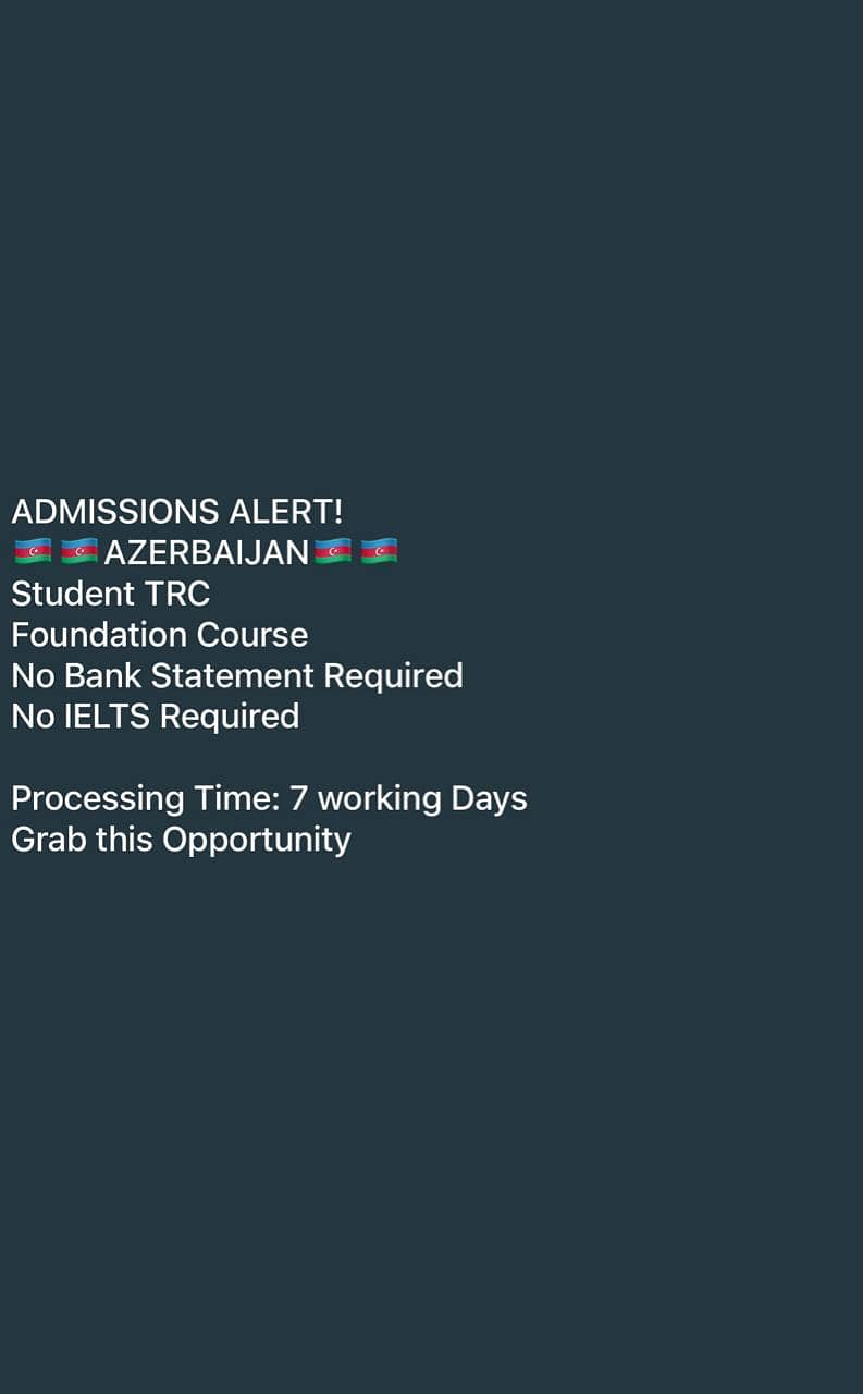 GATEWAY TO EUROPE  AZERBAIJAN TRC (TEMPORARY RESIDENT CARD) 2