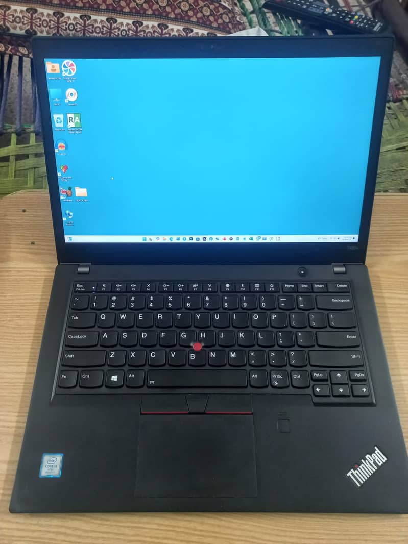 Lenovo ThinkPad T580s - 8th Gen i5, 8GB RAM, 250GB SSD, Windows 11 Pro 13