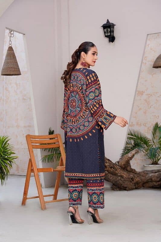 Luxury embroidered Collection best brand quality dhanak 5