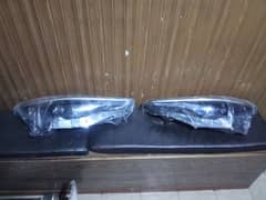 Corolla cross headlights . back light . bumper . show grill. Bonat etc