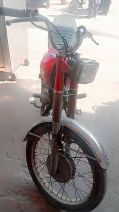 HONDA CG-125 RED COLOR