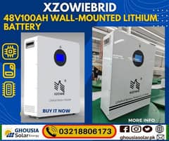 XZOWIE 48V100AH wall-mounted lithium battery