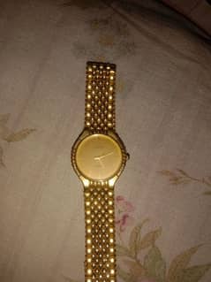 Original Anam Alpex Watch Gold Colour 0