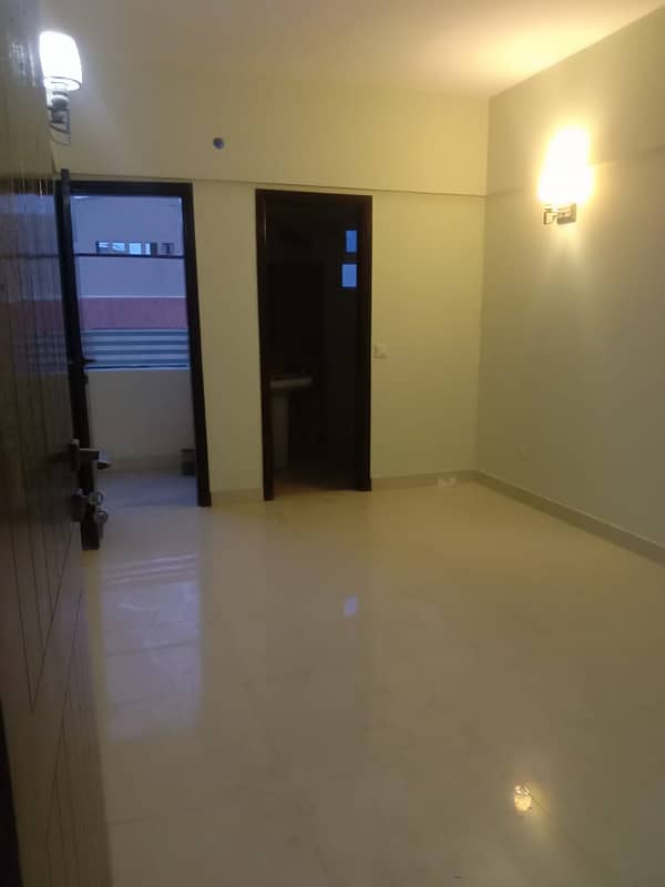 Apartment For Rent 3 Bedroom With Attached Bathroom Drawing Dining Room TV lounge Kitchen 4th Floor Ittehad Commercial 4