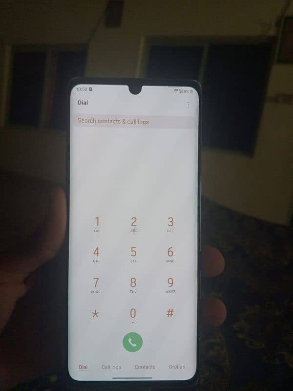 Lg valvet display finger 1