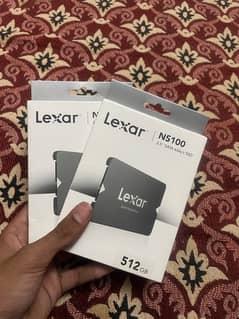 New Lexar 512gb ssd 6gb/s