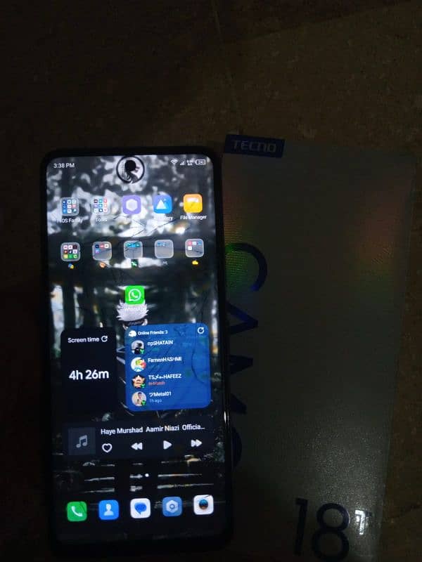 Tecno Camon 18t (6+128)GB with Box. . . For Sale 2