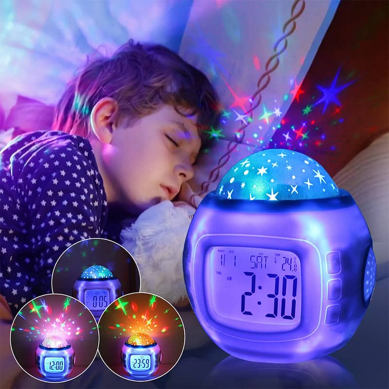 Digital Star Sky Projection Alarm Clock 1038  Free Delivery 0