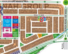 All Dues Clear 1 Kanal D Block Plot For Sale In Jinnah Sector LDA City Lahore