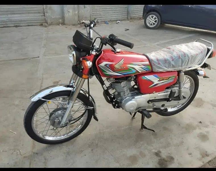 Honda 125 model 2023 red 2