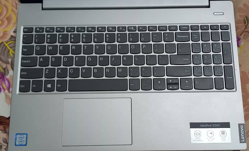 Lenovo IdeapadS340 8th Gen Core i5 08GB 256GB SSD PlatinumGrey 1