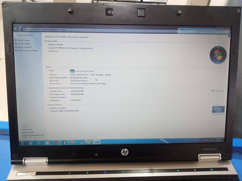 laptop HP i5 1st generation 2