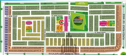 On 75 Feet Road 5 Marla C Block Plot For Sale In Jinnah Sector LDA City Lahore 0