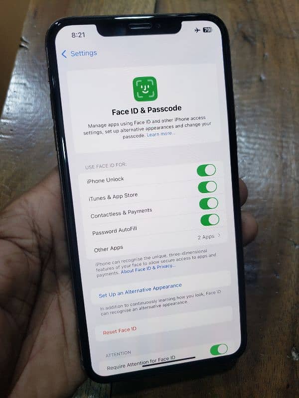 iphone xs max dual sim pta aproved 8