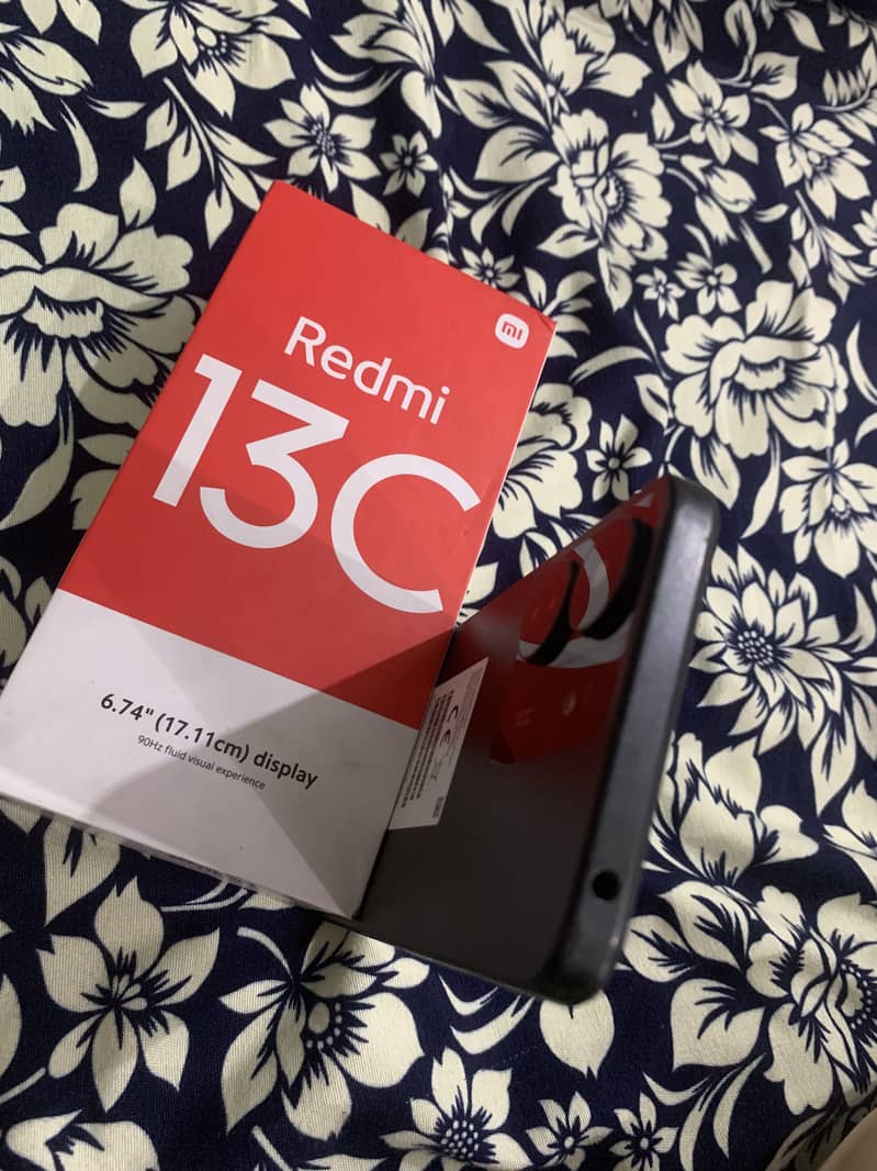 Redmi 13c complete box 6/128 3