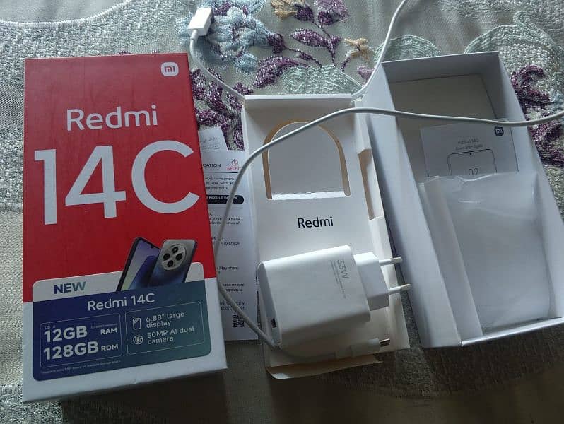 Redmi 14 c only 3 days used 2