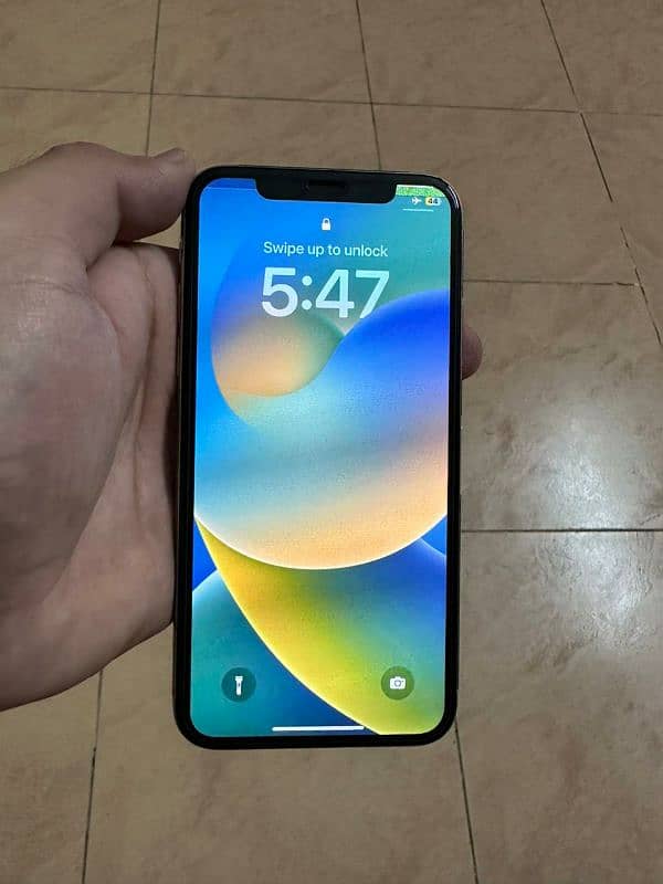 iPhone X PTA Approved 64gb 2