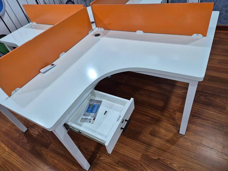 3× Office Work-Station table Available! 2