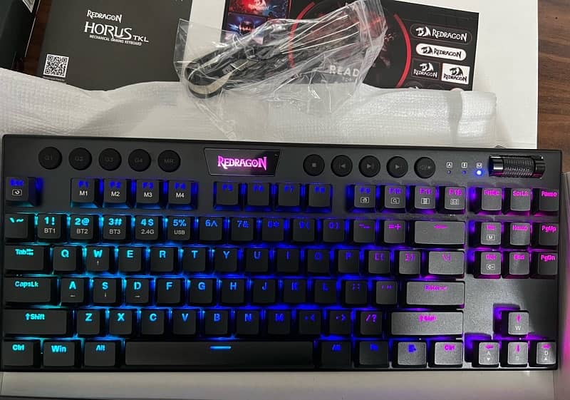 REDRAGON K621 HORUS TKL RGB WIRELESS MECHANICAL GAMING KEYBOARD 5