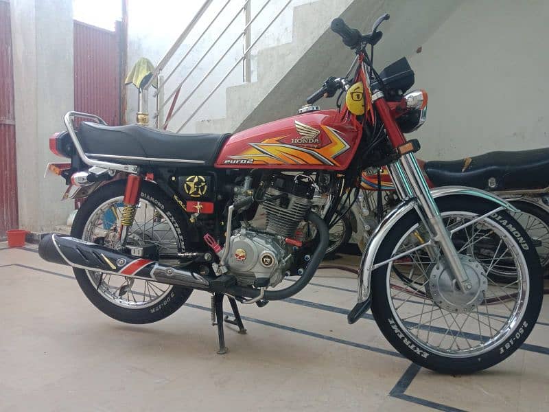 honda 125 lush condition 6