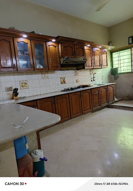 Corner house for sale Beautiful planning Total 6 bed rooms with attached washrooms all expensive work done most prime location of North nazimabad 5