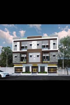 North nazimabad block D 3 bed DD 3 attached washrooms on booking under construction 0