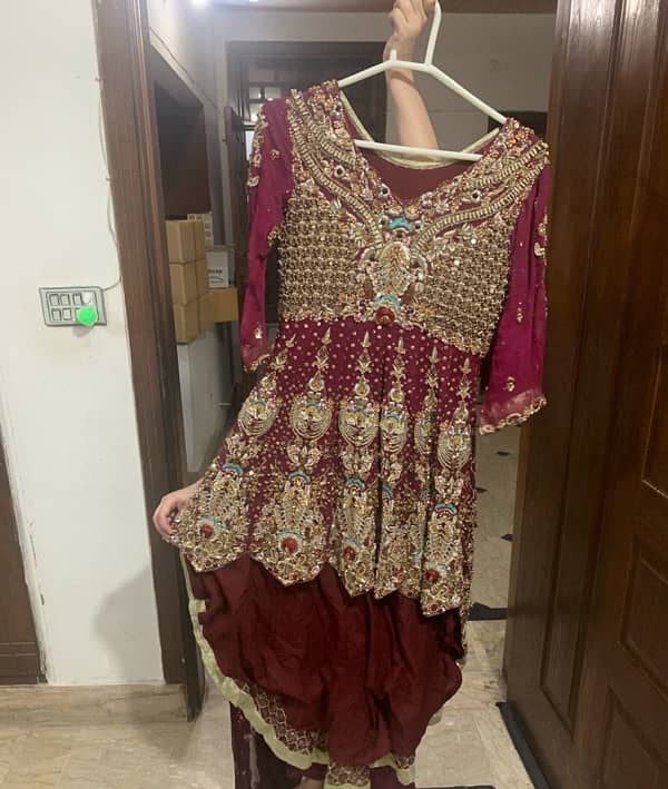 bridal lehnga sale only on 20000 with purse 1