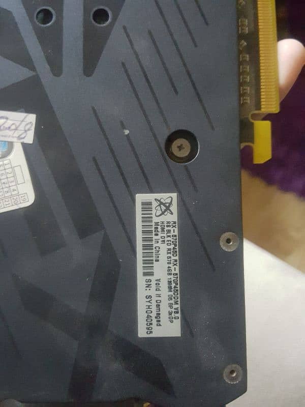 graphic card rx570 4gb xfx 1