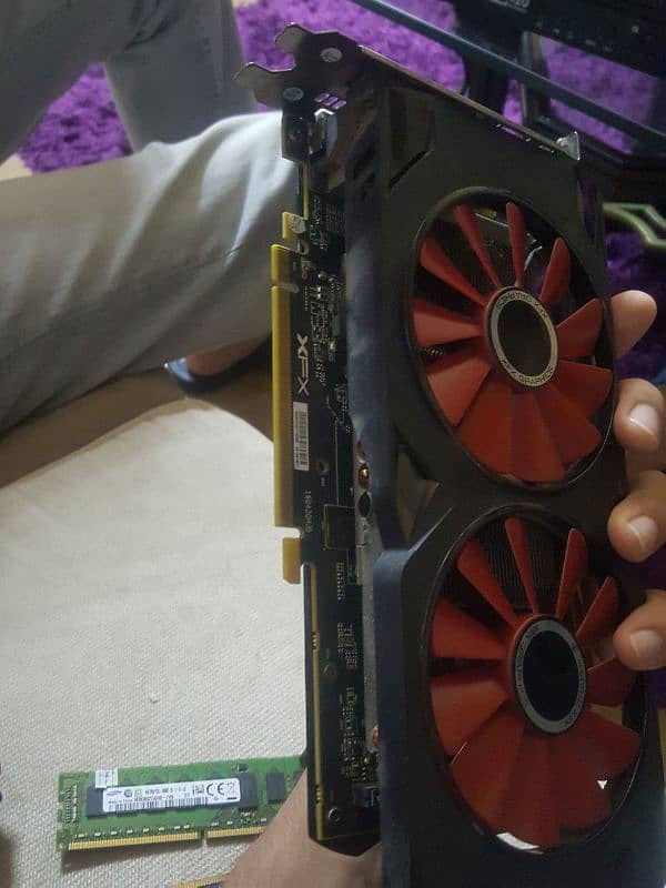 graphic card rx570 4gb xfx 4