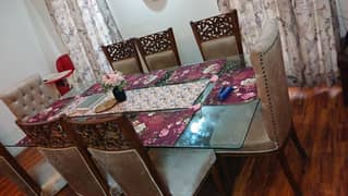 Sheesham wood heavy dining table