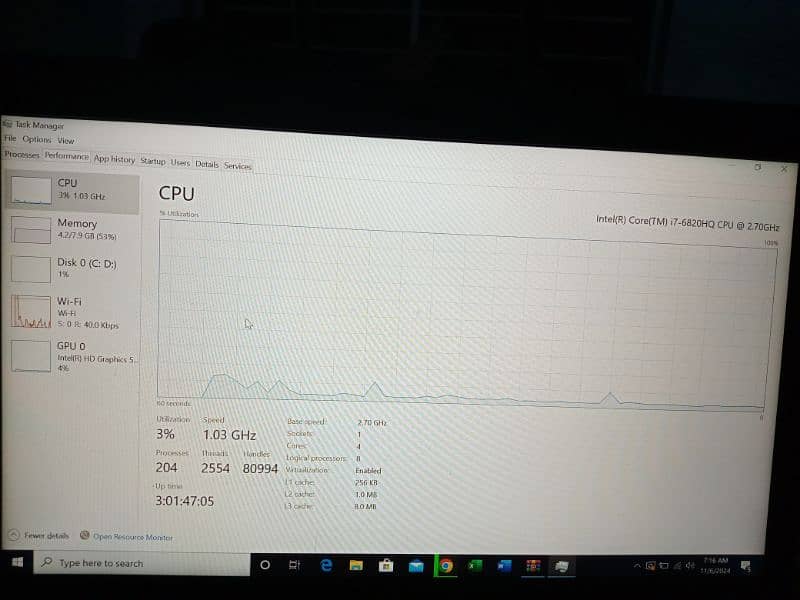 core i7 6 generation 0