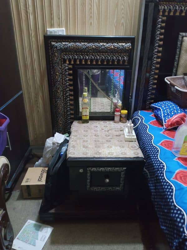 beautiful Bed side table and SHOW CASE 2