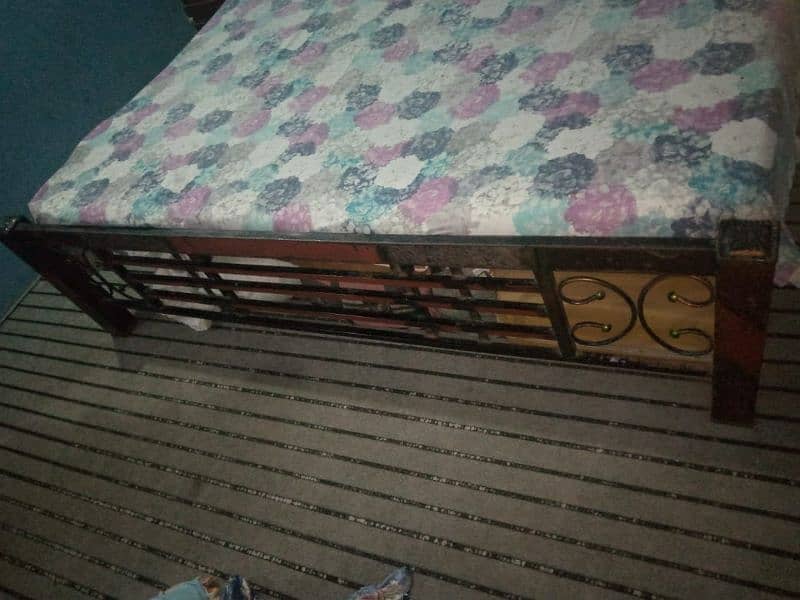 Bed with mattress 2