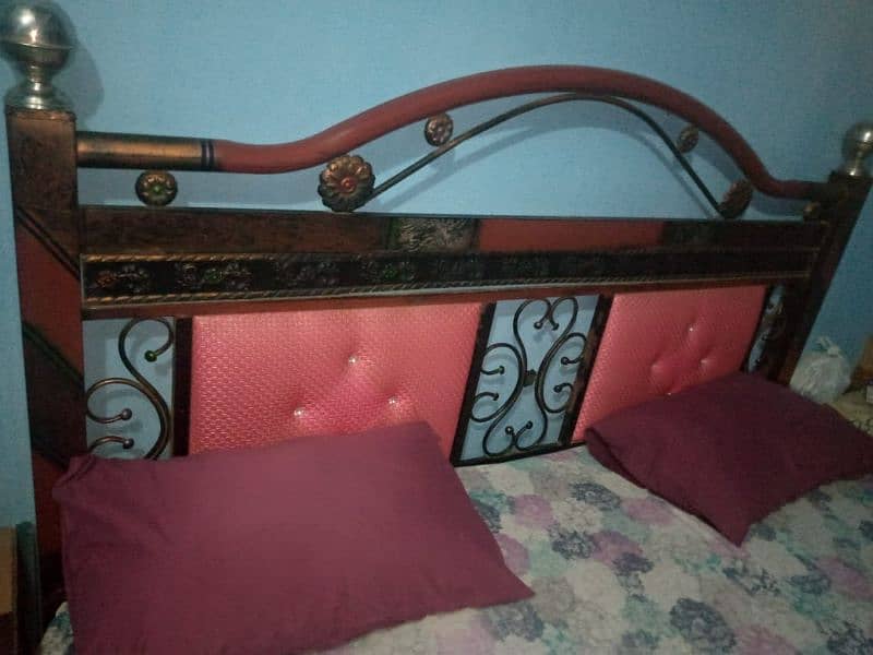 Bed with mattress 6