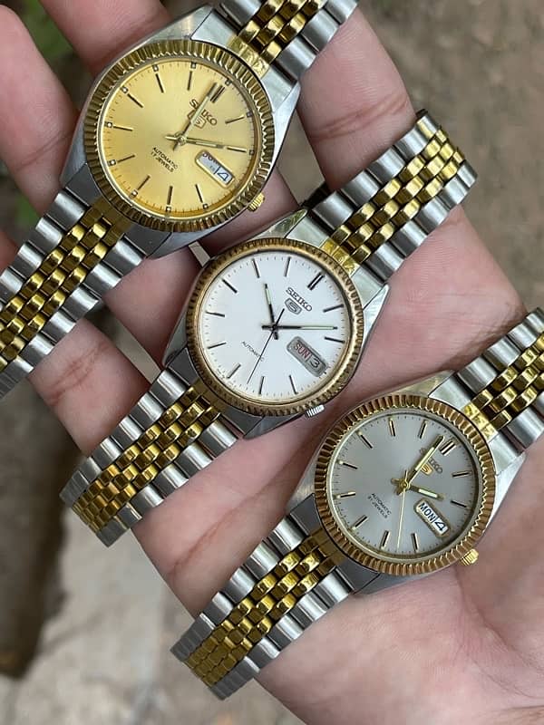 Seiko 5 Golden Dial 0