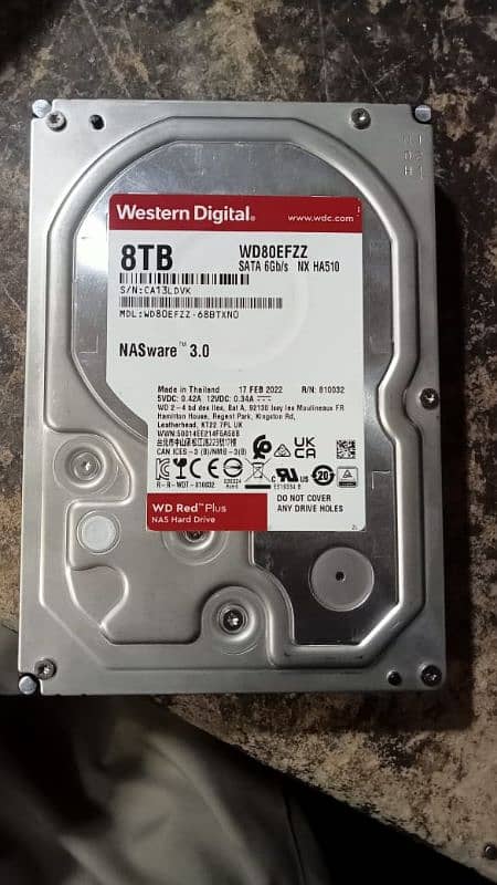 Hard Drive 8TB 1