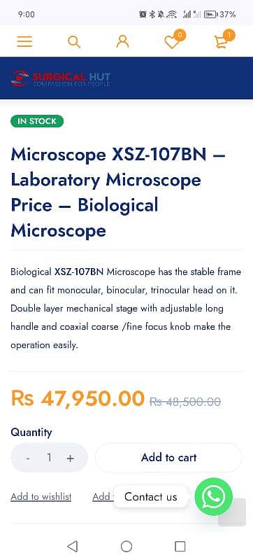 Microscope BIKUL new hy 8