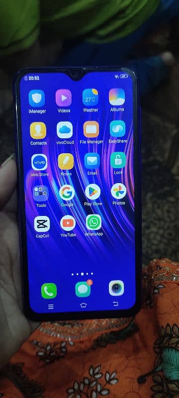 new mobile vivo 20 days use 0