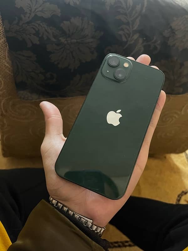 iPhone 13 green colour 128gb 2