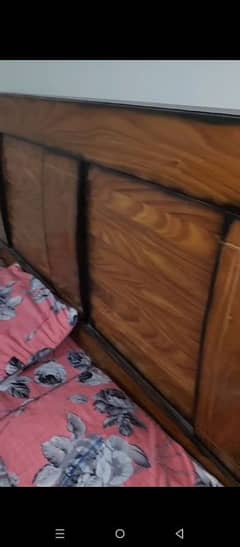 wooden Double bed for sale 0