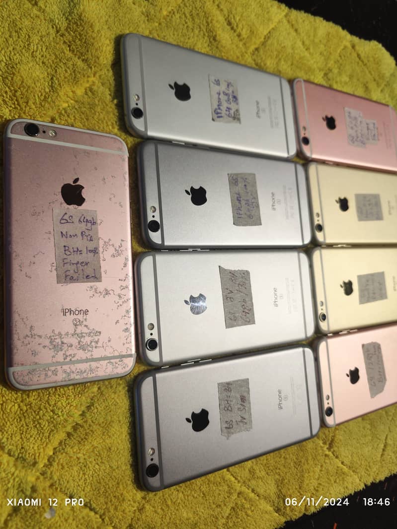 Iphone 6s 32gb,64gb & 128gb Non PTA Stock See Description then Contact 0