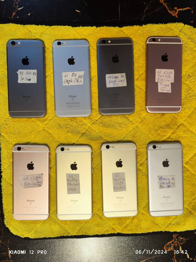 Iphone 6s 32gb,64gb & 128gb Non PTA Stock See Description then Contact 2