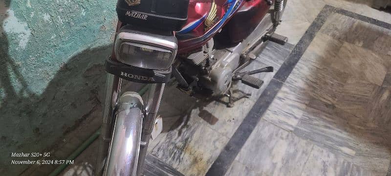 Honda 125 Double samaan 2