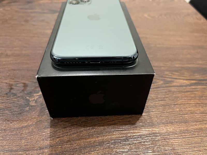 iPhone 11 Pro 64gb PTA Approved with Box Midnight Green 2