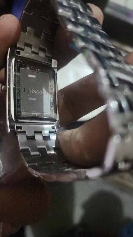 Swiss made Men watch real diamond 3